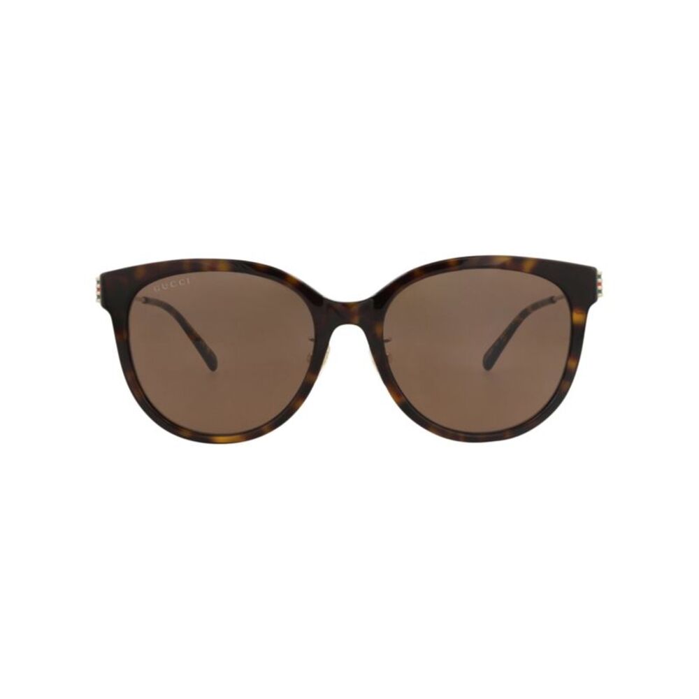 Gucci Round-Frame Recycled Acetate Sunglasses Multi Womens